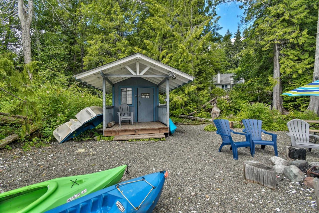 Relaxing Getaway On A Private Beach In Shelton! Exterior photo